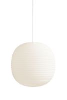 Billede af New Works Lantern Pendant Ø: 40 cm - Frosted White Opal Glass 