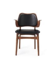Billede af Warm Nordic Gesture Chair SH: 46 cm - Teak/Black