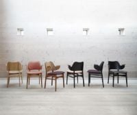 Billede af Warm Nordic Gesture Chair SH: 46 cm - Teak/Black