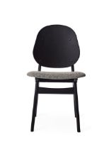 Billede af Warm Nordic Noble Chair SH: 45 cm - Black/Sprinkles