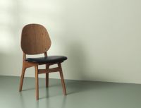 Billede af Warm Nordic Noble Chair SH: 45 cm - Teak/Black 