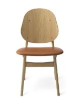 Billede af Warm Nordic Noble Chair SH: 45 cm - Oak/Camel