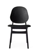 Billede af Warm Nordic Noble Chair SH: 45 cm - Black/Black