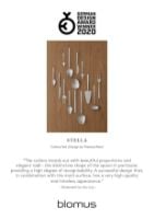Billede af Blomus Stella Cake Forks Set of 4 L: 15,5 cm - Silver 