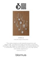 Billede af Blomus Stella Serving Forks Set of 2 L: 20 cm - Silver