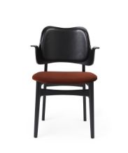 Billede af Warm Nordic Gesture Chair SH: 46 cm - Black/Red
