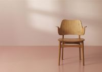 Billede af Warm Nordic Gesture Chair SH: 46 cm - Teak 