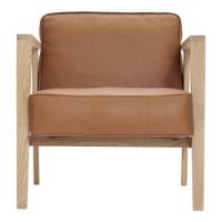 Billede af Andersen Furniture LC1 Loungechair SH: 42 cm - Eg/Cognac Læder