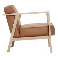 Billede af Andersen Furniture LC1 Loungechair SH: 42 cm - Eg/Cognac Læder