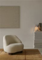 Billede af &Tradition Margas Lounge Chair LC1 SH: 42 cm - Gentle 133/Sort