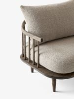 Billede af &Tradition Fly SC1 Lounge Chair SH: 40 cm - Smoked Oiled Oak/Karakorum 003
