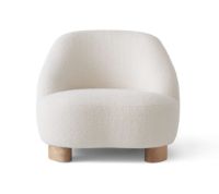 Billede af &Tradition Margas Lounge Chair LC1 SH: 42 cm - Karakorum 001/Oiled Oak