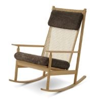 Billede af Warm Nordic Swing Rocking Chair H: 103 cm - Oak/Drake
