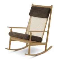 Billede af Warm Nordic Swing Rocking Chair H: 103 cm - Oak/Drake