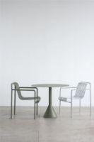 Billede af HAY Palissade Dining Arm Chair SH: 45 cm 2 Stk. - Olive