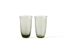 Billede af &Tradition SC60 Collect Drinking Glass 2 stk Small 165 ml - Moss