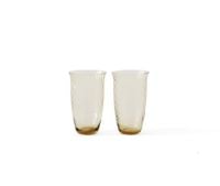 Billede af &Tradition SC60 Collect Drinking Glass 2 stk Small 165 ml - Amber