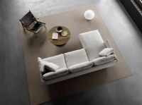 Billede af Fredericia Furniture 5625 Calmo 3 Pers. Sofa m. Chaiselong 80 L: 250 cm - Sunniva 717/Lakeret Eg