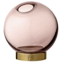 Billede af AYTM Globe Vase Ø: 10 cm - Rose/Gold