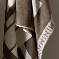 Billede af Kristina Dam Studio Minimal Towel Cotton 100x150 cm - Beige/Off-White