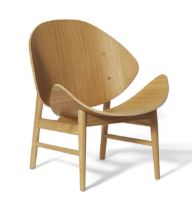 Billede af Warm Nordic The Orange Lounge Chair SH: 38 cm - Oak