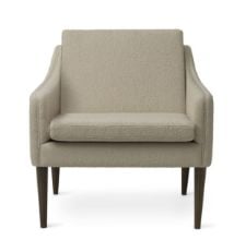 Billede af Warm Nordic Mr. Olsen Lounge Chair SH: 46 cm - Smoked Oak/Sand