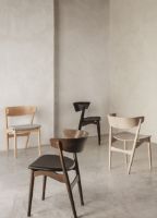 Billede af Sibast Furniture No 7 Dining SH: 45 cm - Sæbebehandlet Bøg/Træsæde