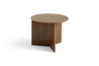 Billede af HAY Slit Table Wood Round Ø: 45 cm - Walnut