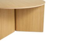 Billede af HAY Slit Table Wood XL Ø: 65 cm - Oak 