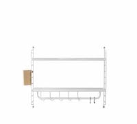 Billede af String Furniture Bathroom Box H: 50 cm - Hvid