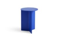 Billede af HAY Slit Table Wood High H: 47 cm - Vivid Blue 