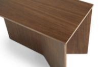 Billede af HAY Slit Table Wood Oblong L: 35,5 cm - Walnut