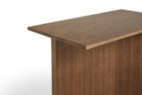 Billede af HAY Slit Table Wood Oblong L: 35,5 cm - Walnut