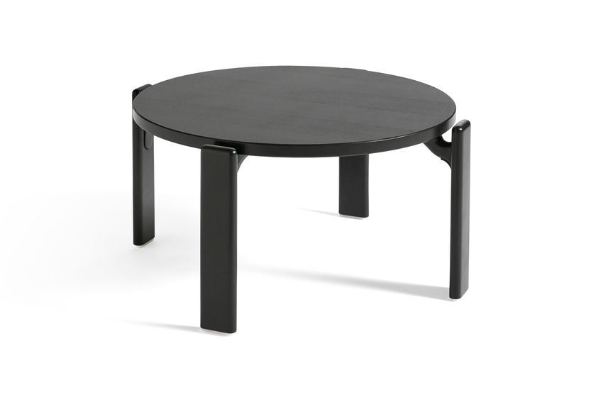 Billede af HAY Rey Coffee Table Ø: 66,5 cm - Deep Black