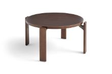 Billede af HAY Rey Coffee Table Ø: 66,5 cm - Umber Brown