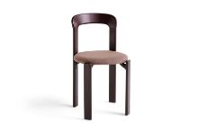 Billede af HAY Rey Chair Upholstery SH: 44 cm - Grape Red/Steelcut Trio 416