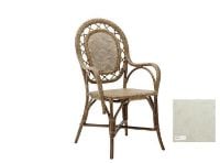 Billede af Sika-Design Romantica Stol inkl. Sædehynde SH: 45 cm - Antique/A670 Michelangelo White