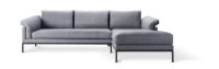 Billede af Eva Solo Crush Sofa 2 pers. m. Chaiselong B: 256 cm - Positano col 87