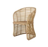 Billede af Cane-line Outdoor Basket Stol SH: 45 cm - Natural Weave