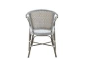 Billede af Sika-Design Valerie Exterior Chair SH: 46 cm - Grå/Hvid