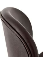 Billede af Vipp 465 Lodge Counter chair SH: 67 cm - Dark Oak/Brown Leather