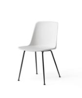 Billede af &Tradition Rely HW70 Outdoor Chair SH: 46 cm - Hvid