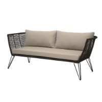 Billede af Bloomingville Mundo Sofa L: 175 cm - Metal/Sort