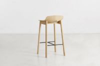 Billede af Woud Mono Counter Chair SH: 65 cm - Hvidpigmenteret Eg