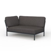 Billede af HOUE Level Lounge Sofa Left L: 140 cm - Dark Grey 