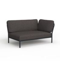 Billede af HOUE Level Lounge Sofa Right L: 140 cm - Dark Grey 