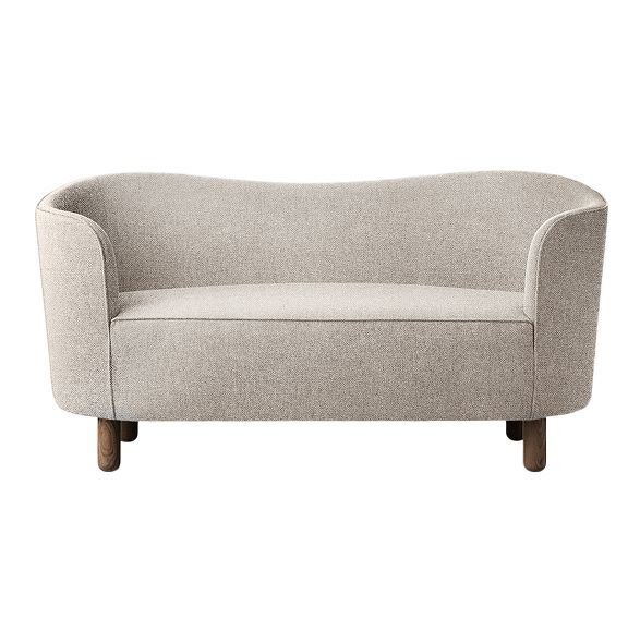 Billede af Audo Copenhagen Mingle Sofa L: 154 cm - Sahco Nara 7/Smoked Oak