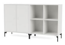 Billede af Montana Selection Pair Skænk med ben 139,2x69,6x38 cm - 01 White / Black