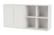 Billede af Montana Selection Pair Skænk med ophængsbeslag 139,2x69,6x38 cm - 01 White