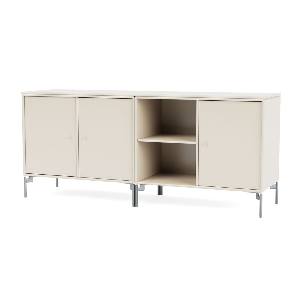 Billede af Montana Selection Save Skænk med ben 139,2x46,8x38 cm - 158 Oat / Chrome